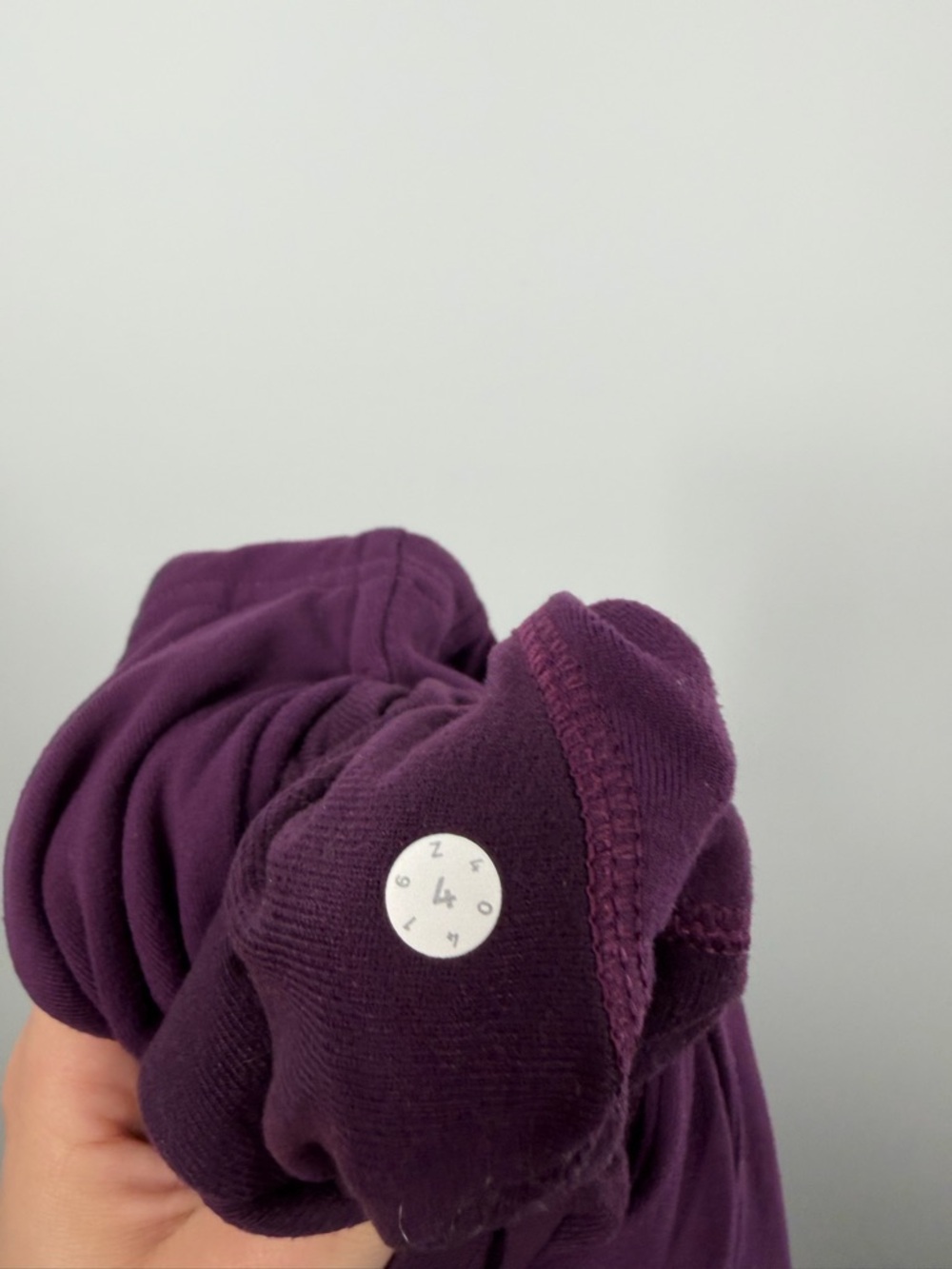 Lululemon Deep Purple Hooded Long Sleeve Top - Picture 7 of 7